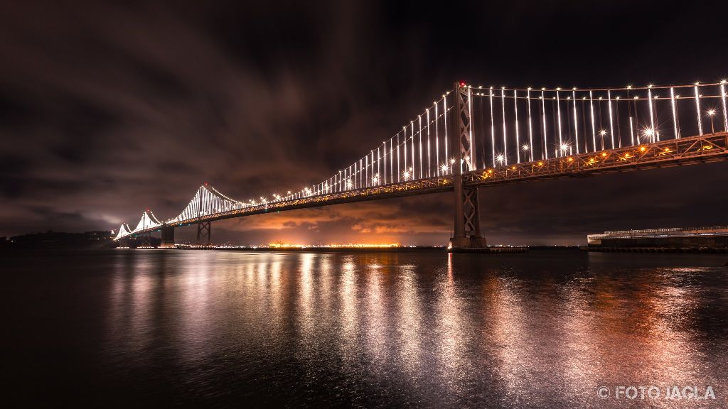 Kalifornien - September 2018
Oakland Bay Bridge bei Nacht
San Francisco - Rincon Park