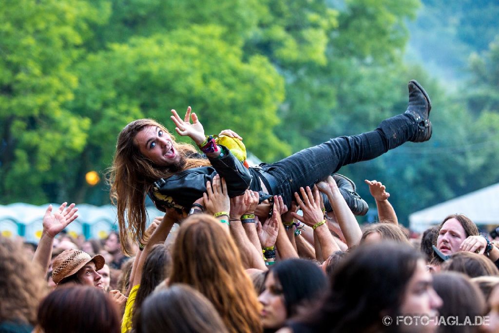 Metaldays 2014 ::. Crowd surfing impression