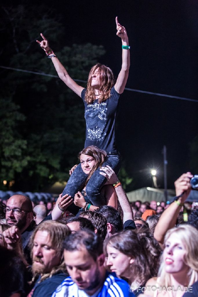 Metaldays 2014 ::. Crowd during Amorphis