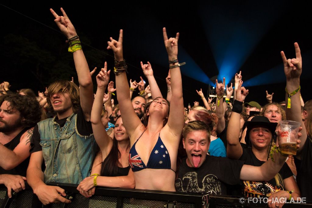 Metaldays 2014 ::. Crowd during Volbeat