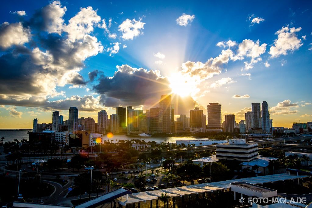 Miami 2013 im Sonnenuntergang