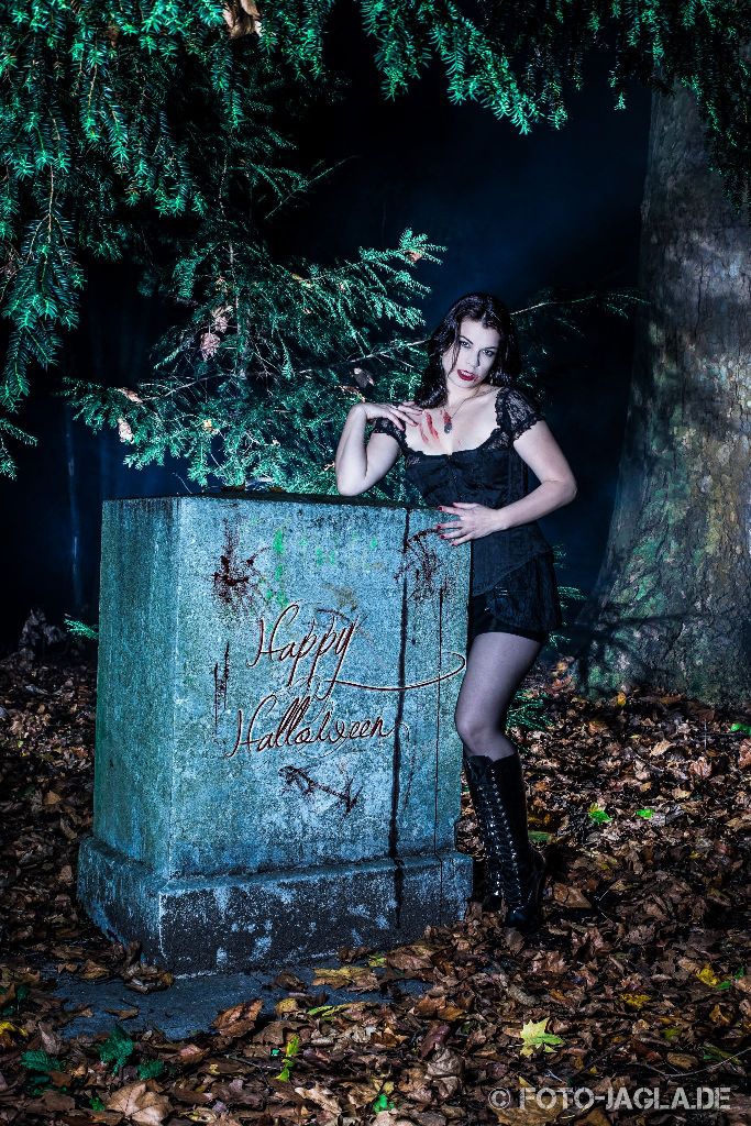 Halloween Shooting mit Valerie Vermont