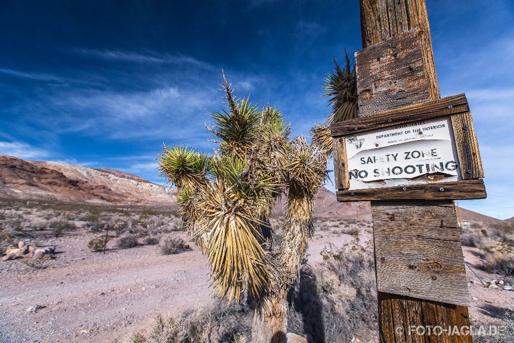 Rhyolite - Ghost Town in Death Valley 2015