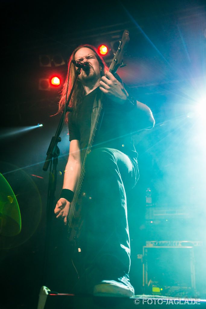 Insomnium als Vorband auf dem Ensiferum Konzert am 28.03.2015 im Tivoli in Bremen