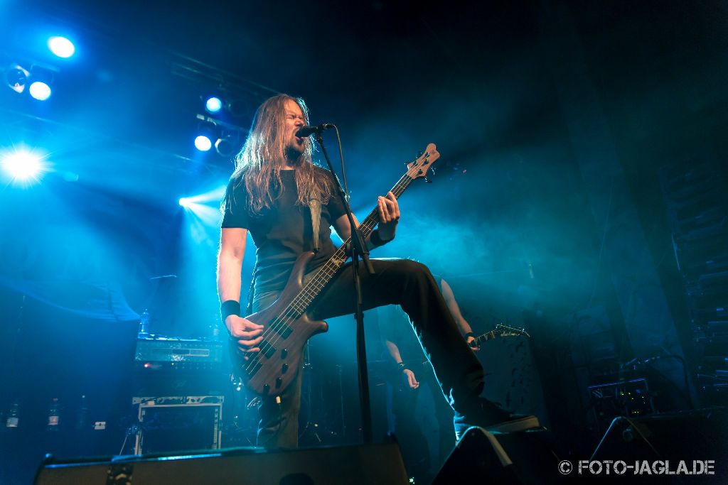Insomnium als Vorband auf dem Ensiferum Konzert am 28.03.2015 im Tivoli in Bremen