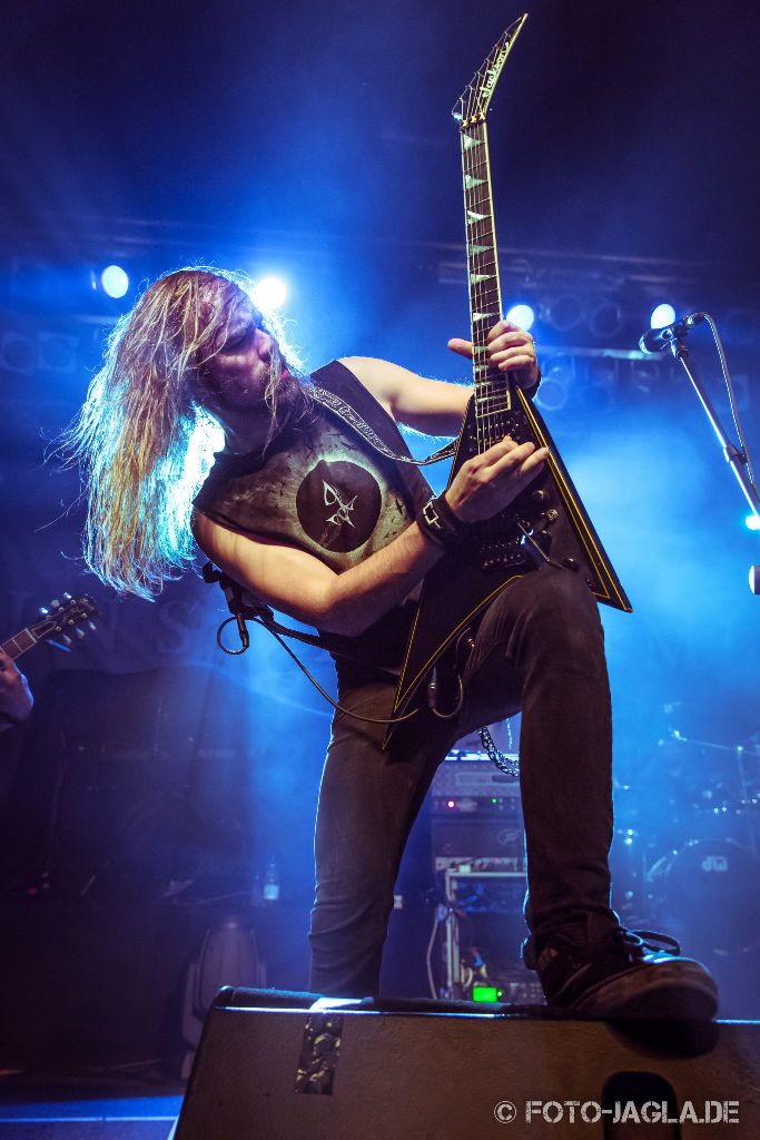 Insomnium als Vorband auf dem Ensiferum Konzert am 28.03.2015 im Tivoli in Bremen