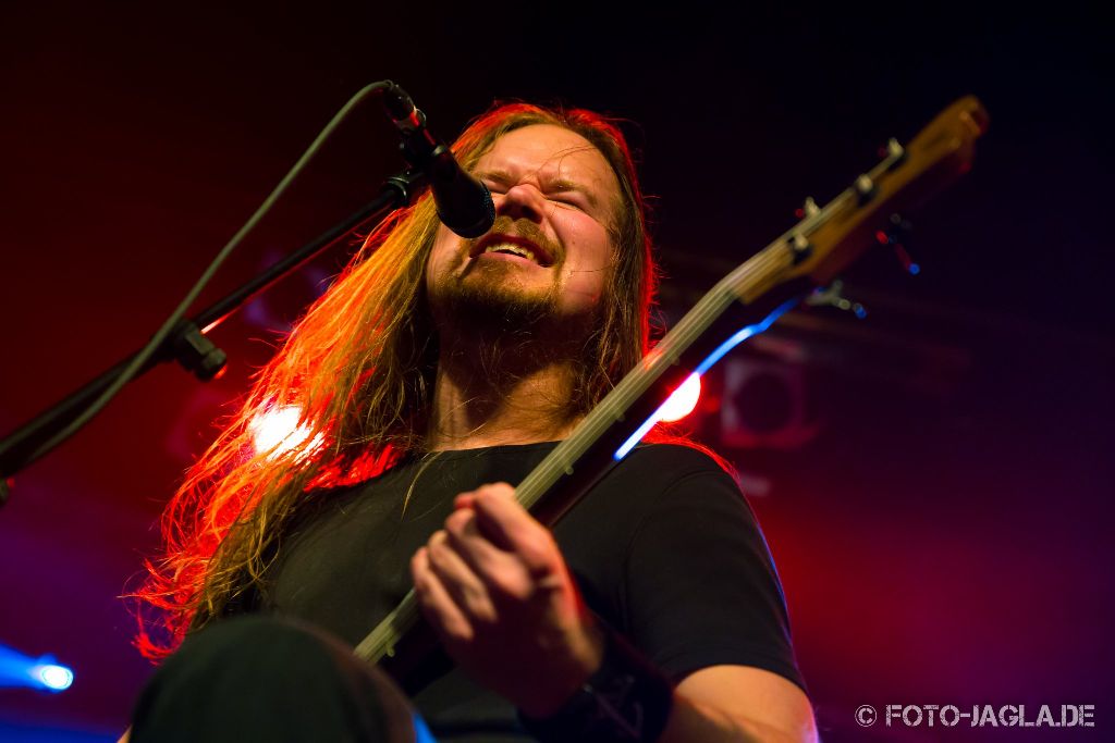 Insomnium als Vorband auf dem Ensiferum Konzert am 28.03.2015 im Tivoli in Bremen