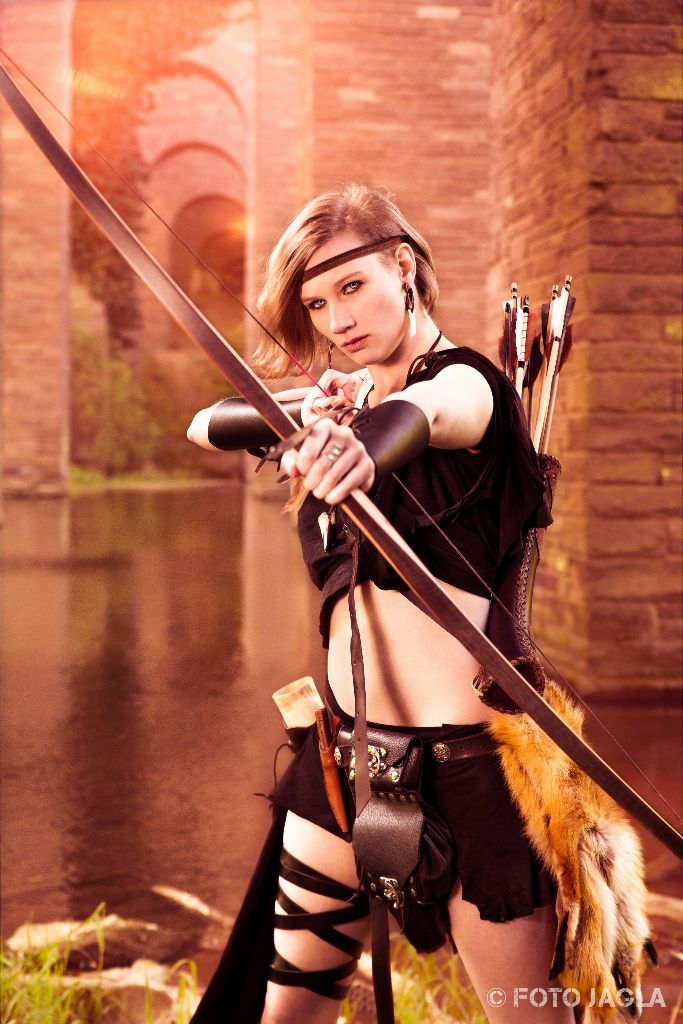 Fantasy Amazonen Shooting mit Model Nahtl, Mai 2015