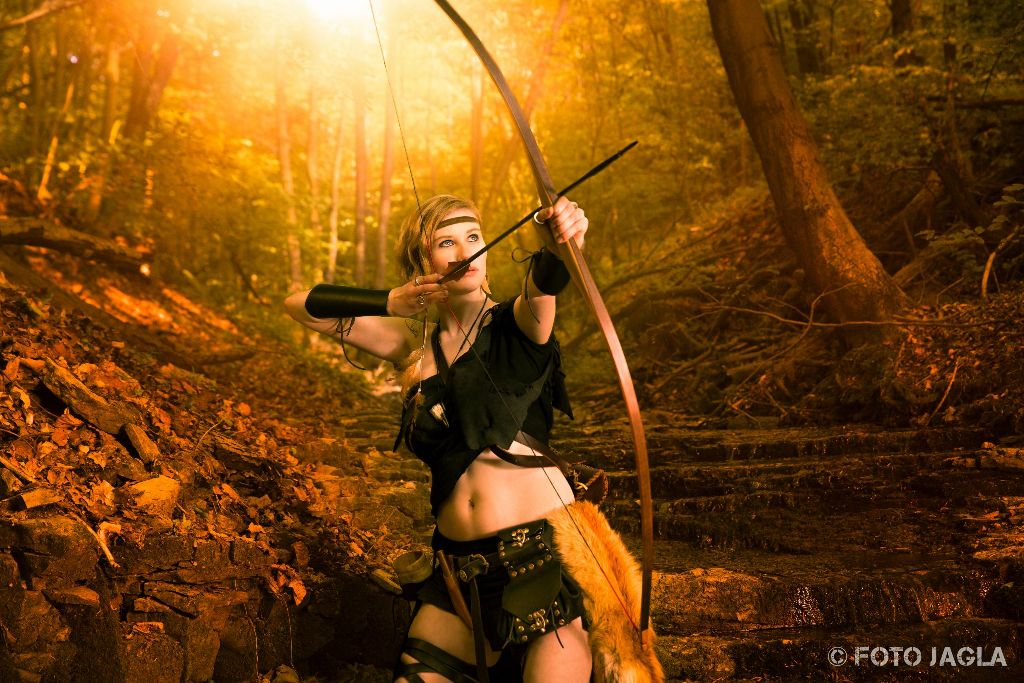 Fantasy Amazonen Shooting mit Model Nahtúl, Mai 2015