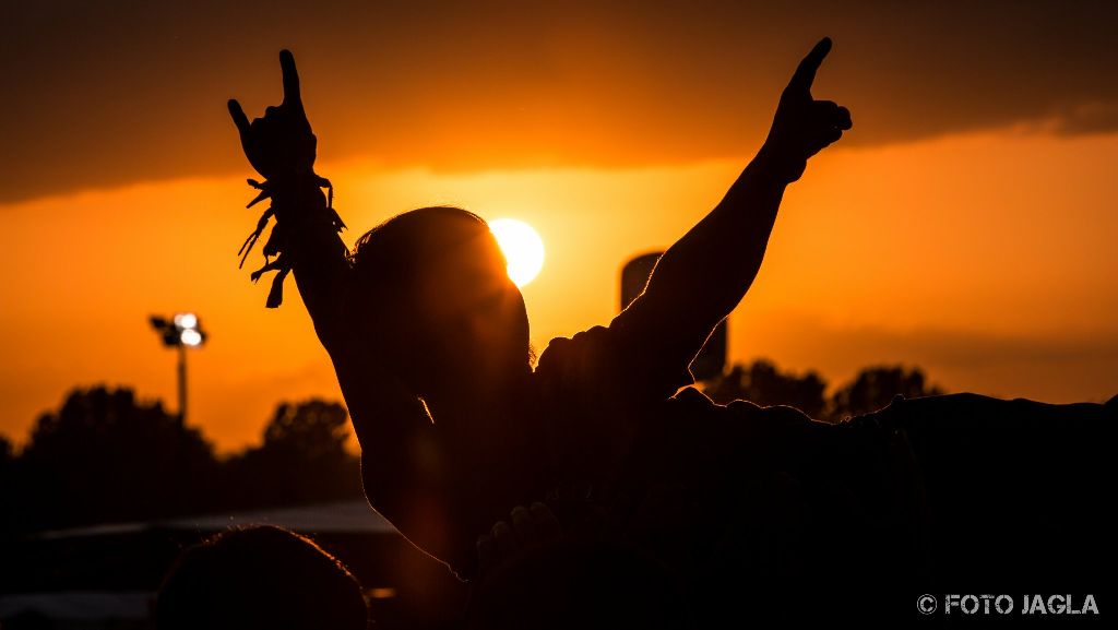 Impressionen whrend Kataklysm auf dem Rockharz 2015