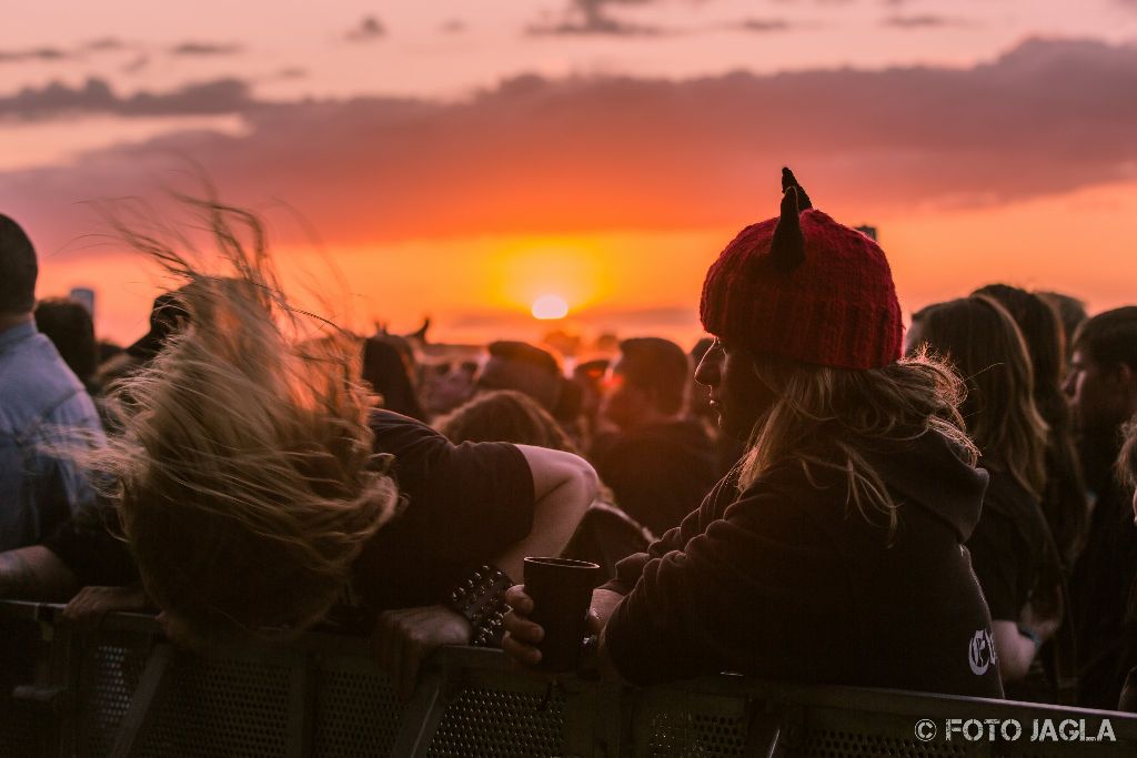 Impressionen whrend Kataklysm auf dem Rockharz 2015