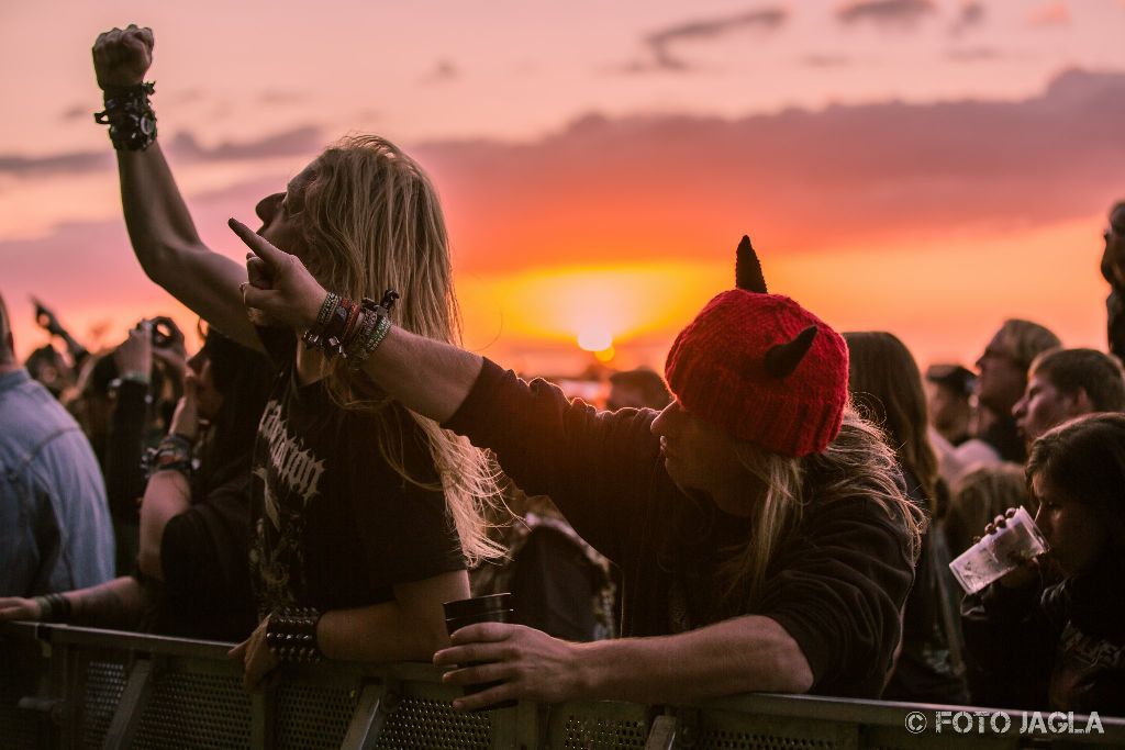 Impressionen whrend Kataklysm auf dem Rockharz 2015