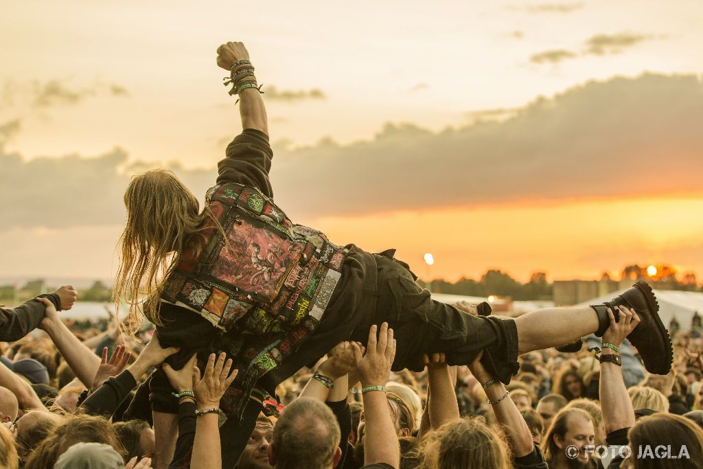 Impressionen whrend Kataklysm auf dem Rockharz 2015