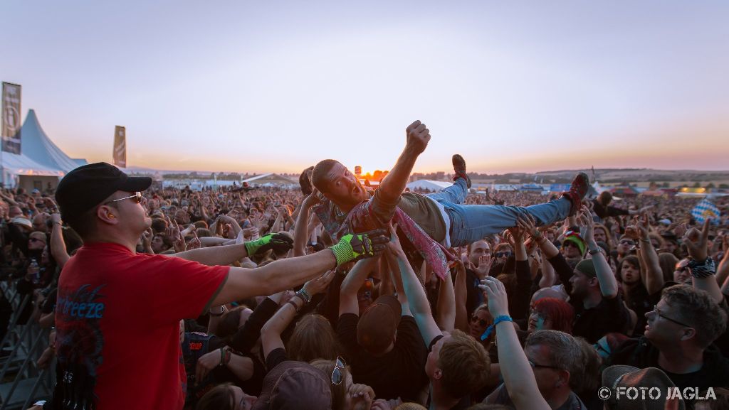 Crowd bei Schandmaul auf dem Rockharz 2015