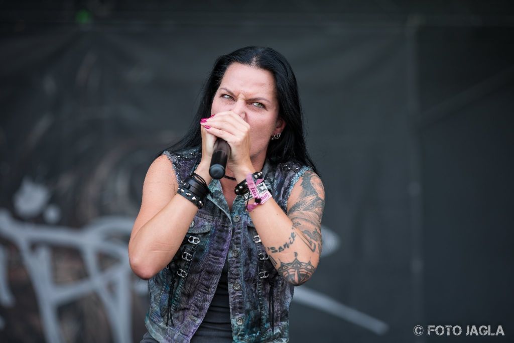 Cripper (Britta Grtz) auf dem Rockharz 2015