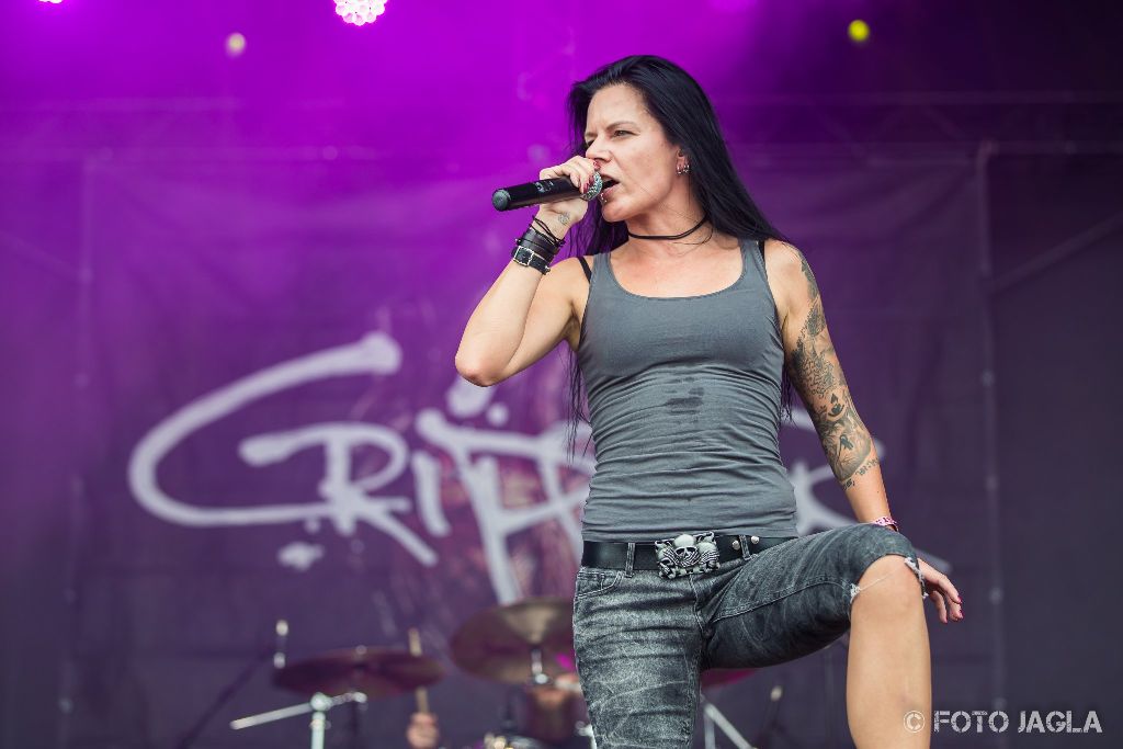 Cripper (Britta Grtz) auf dem Rockharz 2015