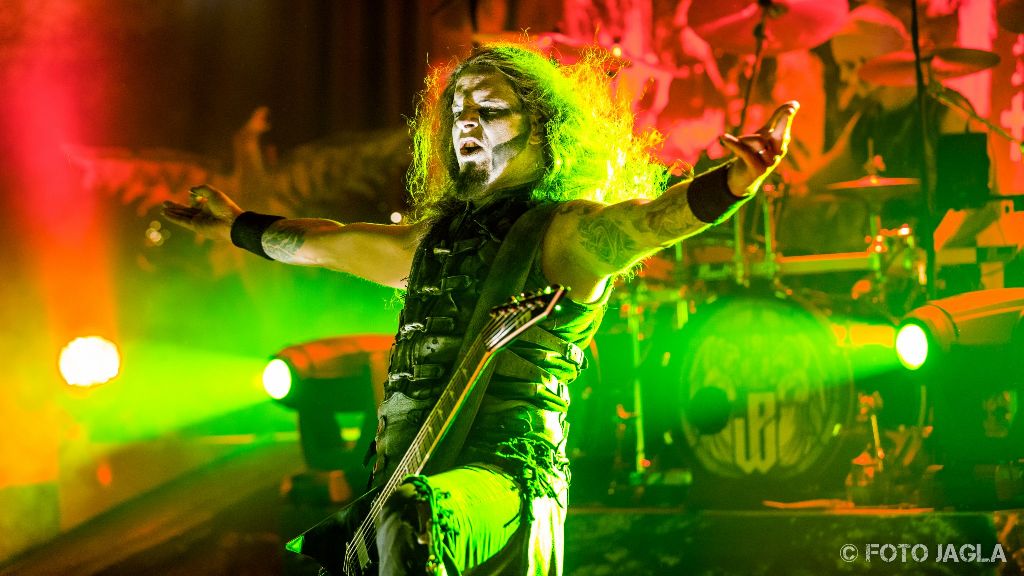 Powerwolf auf ihrer Wolfsnchte Tour 2015 am 06.09.2015 im Gebroeders De Nobel in Leiden