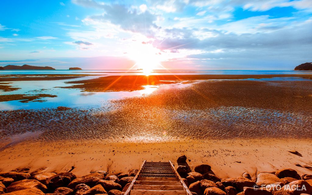 Sonnenaufgang im Abel Tasman National Park
Neuseeland (Sdinsel)