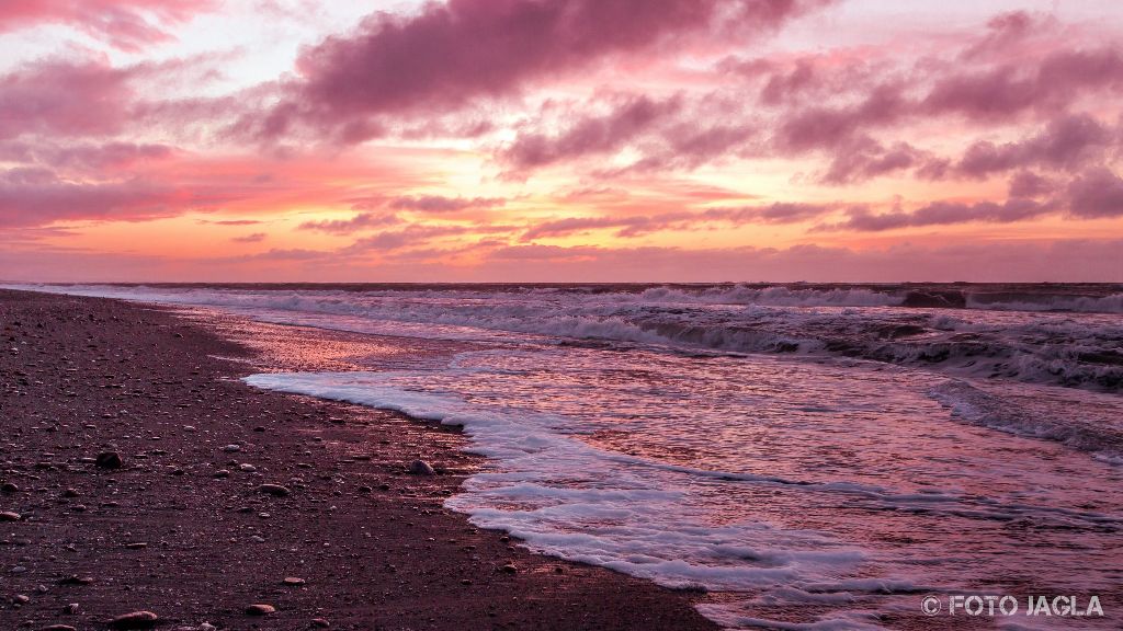 Sonnenuntergang am Strand von Kakapotahi
Neuseeland (Sdinsel)