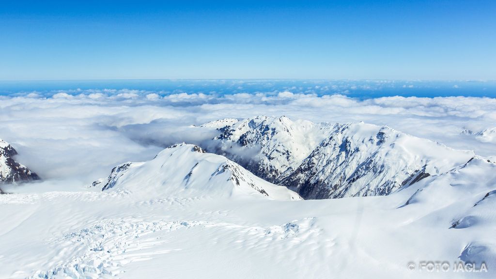 Fox Glacier and Franz Josef Glacier
Fox Gletscher und Franz Josef Gletscher
Neuseeland (Sdinsel)