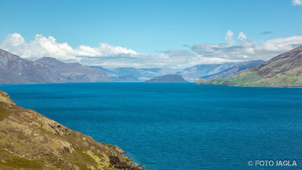 Lake Wanaka westlich von Otago
Neuseeland (Sdinsel)
