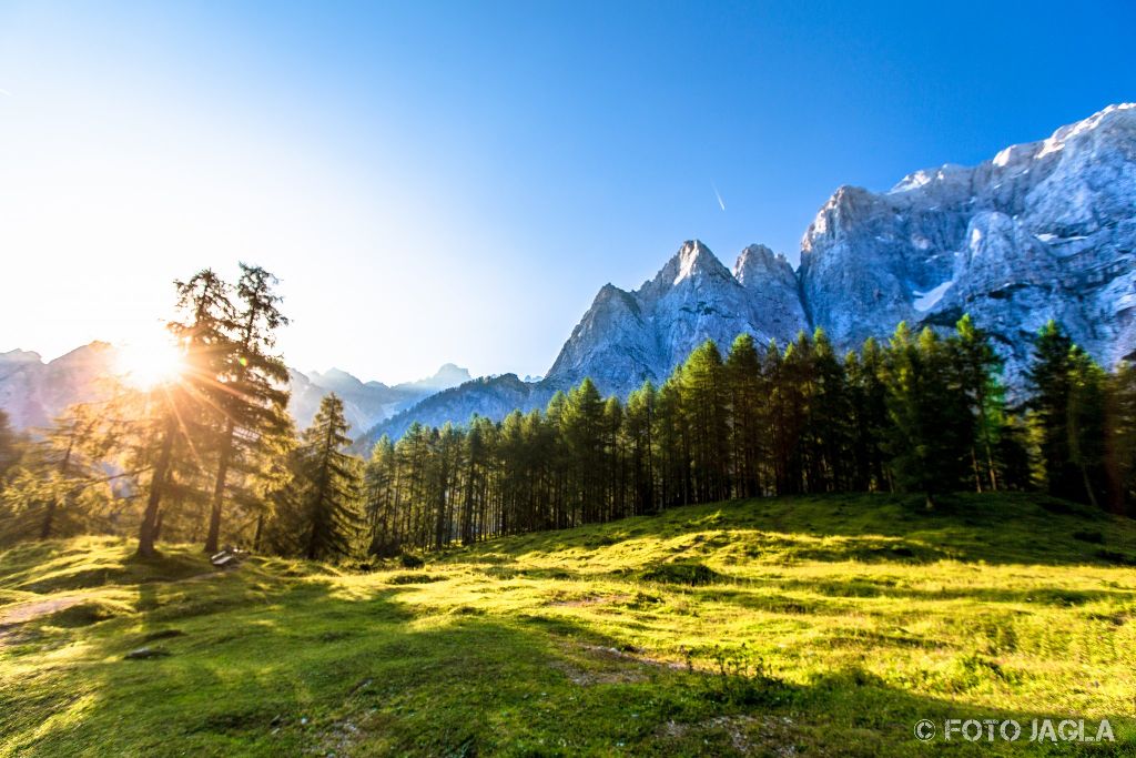 Slowenien im Sommer 2014 in der Nhe von Tolmin