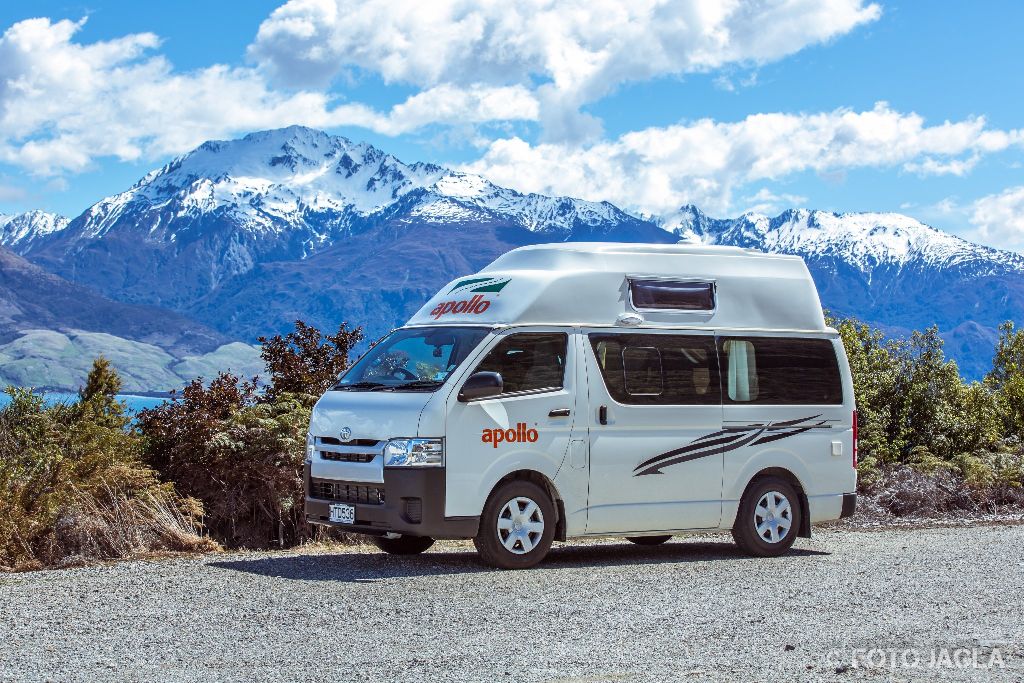 Unser Apollo Camper am Lake Wanaka
Neuseeland (Sdinsel)