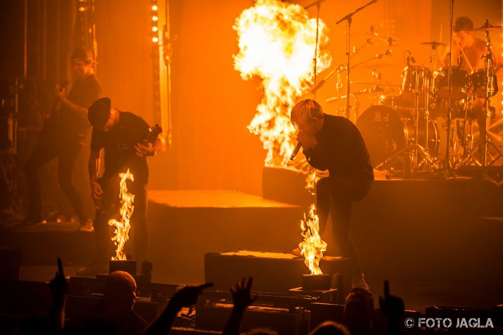 Parkway Drive Tour am 18.02.2016 in der Turbinenhalle Oberhausen