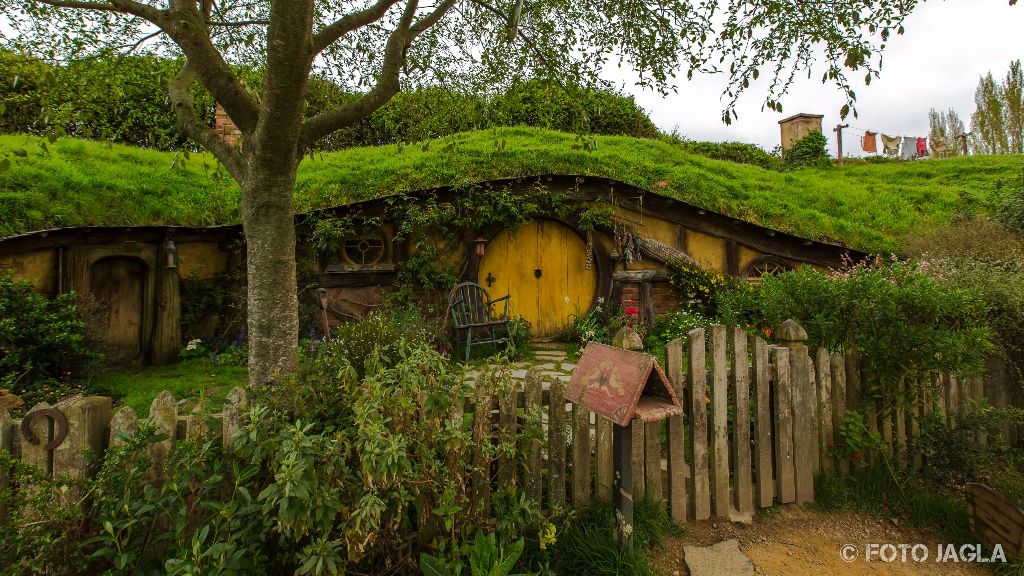 Hobbiton in Matamata
Der Herr der Ringe und der Hobbit Movieset
Neuseeland (Nordinsel)