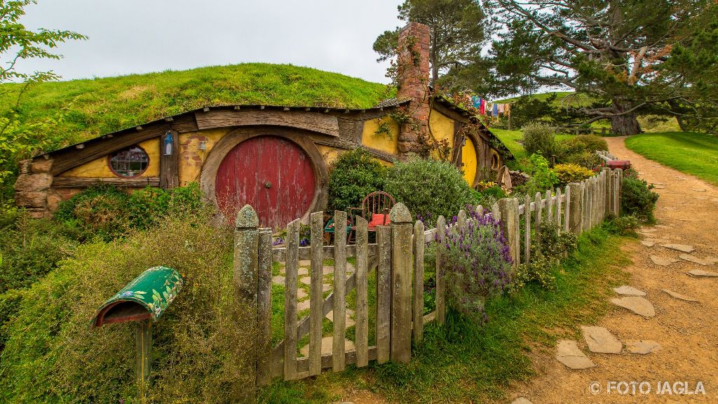 Hobbiton in Matamata
Der Herr der Ringe und der Hobbit Movieset
Neuseeland (Nordinsel)