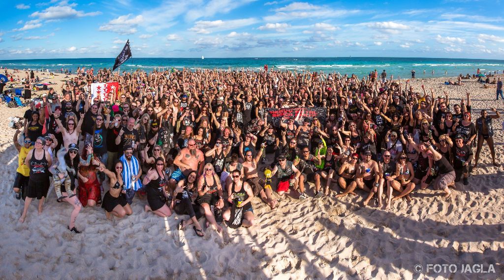 70000 Tons of Metal 2017
Beachparty at South Beach, Miami (Florida)
Group picture