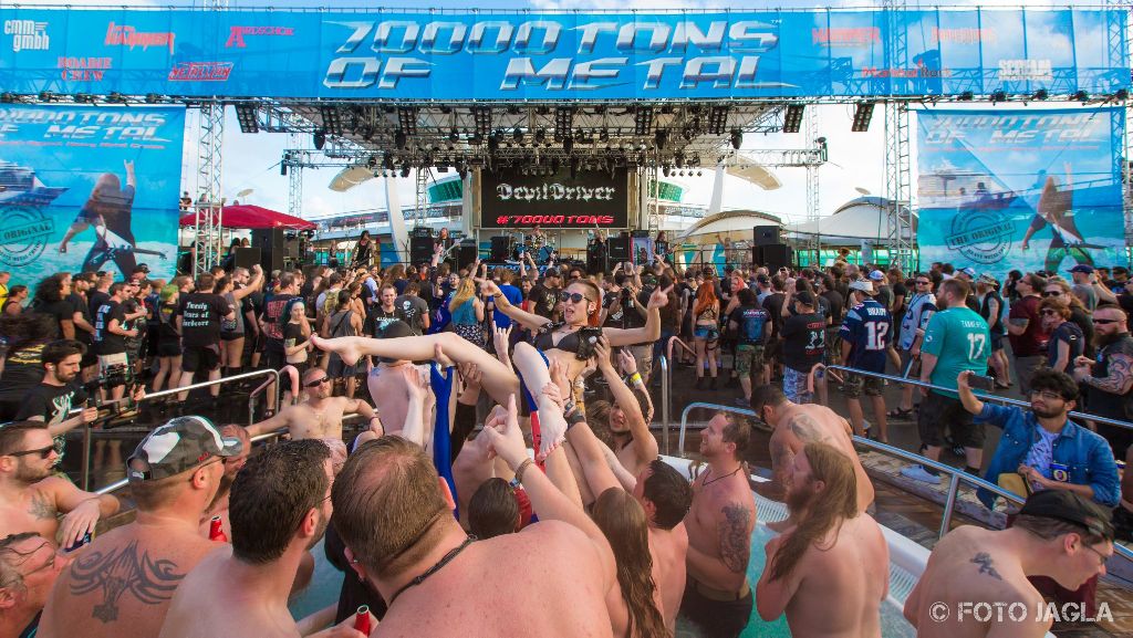 70000 Tons Of Metal 2017
Devil Driver auf der Pooldeck-Stage