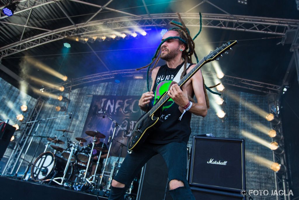 Summer Breeze Open Air 2017 in Dinkelsbhl
INFECTED RAIN auf der Camel Stage