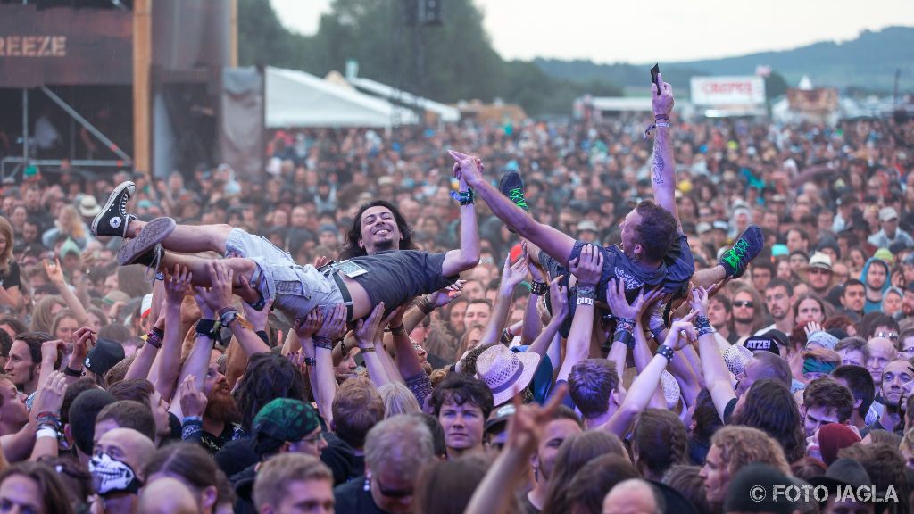 Summer Breeze Open Air 2017 in Dinkelsbhl
Impression bei ELUVEITIE vor der Summer Stage