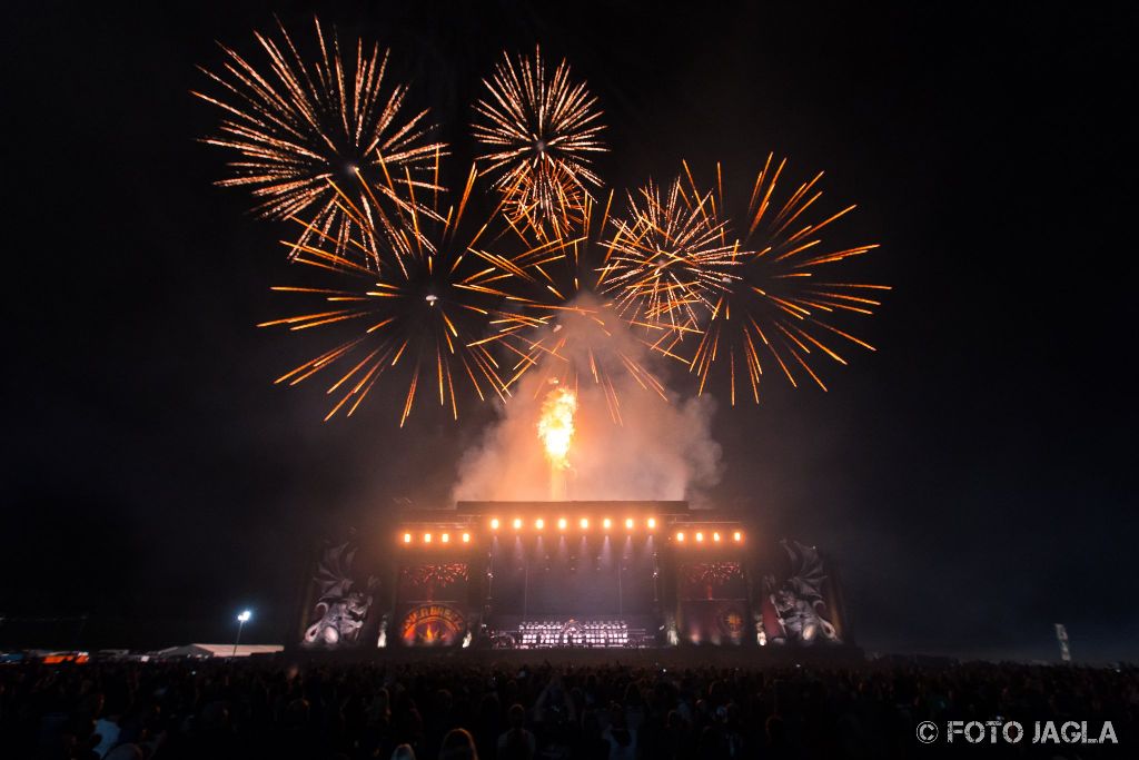 Summer Breeze Open Air 2017 in Dinkelsbhl
Abschlussfeuerwerk nach KORN