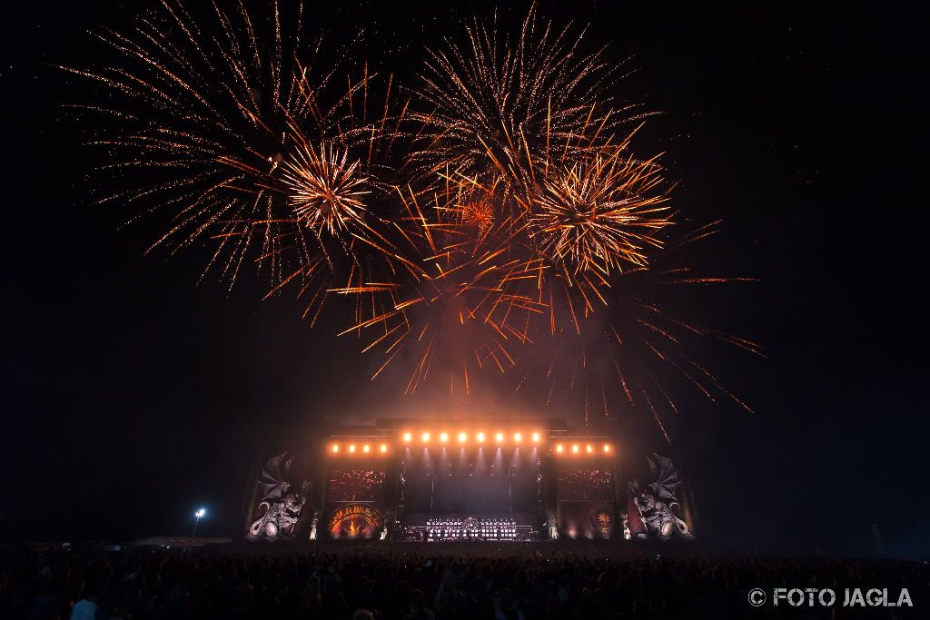 Summer Breeze Open Air 2017 in Dinkelsbhl
Abschlussfeuerwerk nach KORN