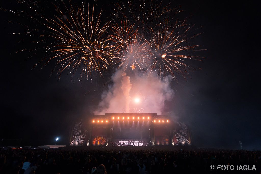 Summer Breeze Open Air 2017 in Dinkelsbhl
Abschlussfeuerwerk nach KORN