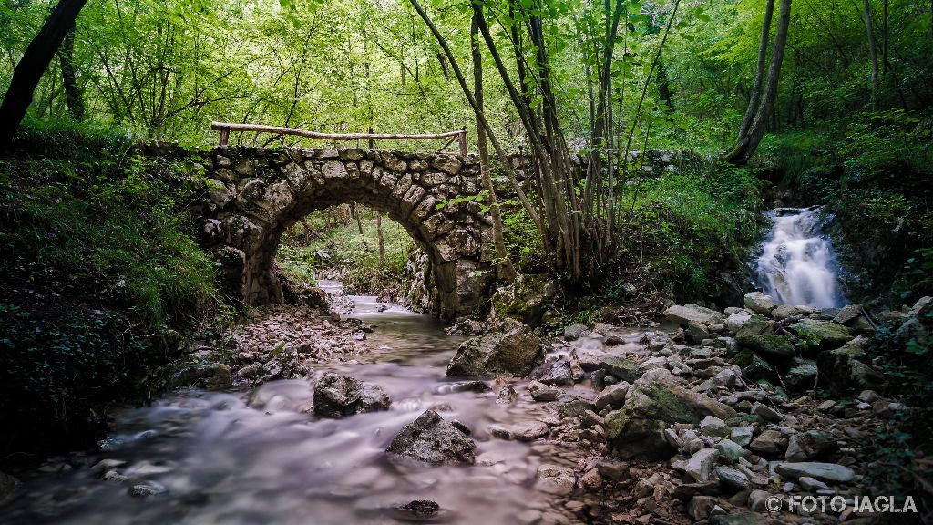 Kroatien 2017 - Park Prirode Ucka
Stone Bridge at slap nature trail near Lovranska Draga in Istria, Croatia