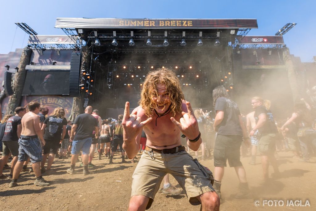 Summer Breeze Open Air 2018 in Dinkelsbhl (SBOA)
Moshpit bei Pro Pain vor der Main Stage