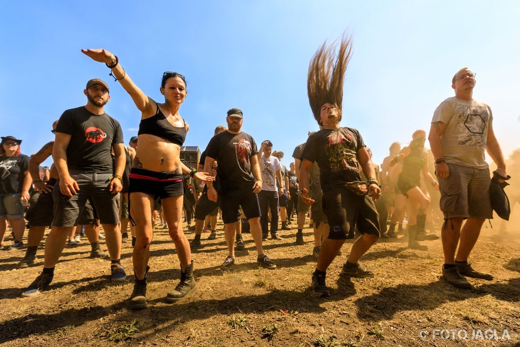Summer Breeze Open Air 2018 in Dinkelsbhl (SBOA)
Moshpit bei Pro Pain vor der Main Stage