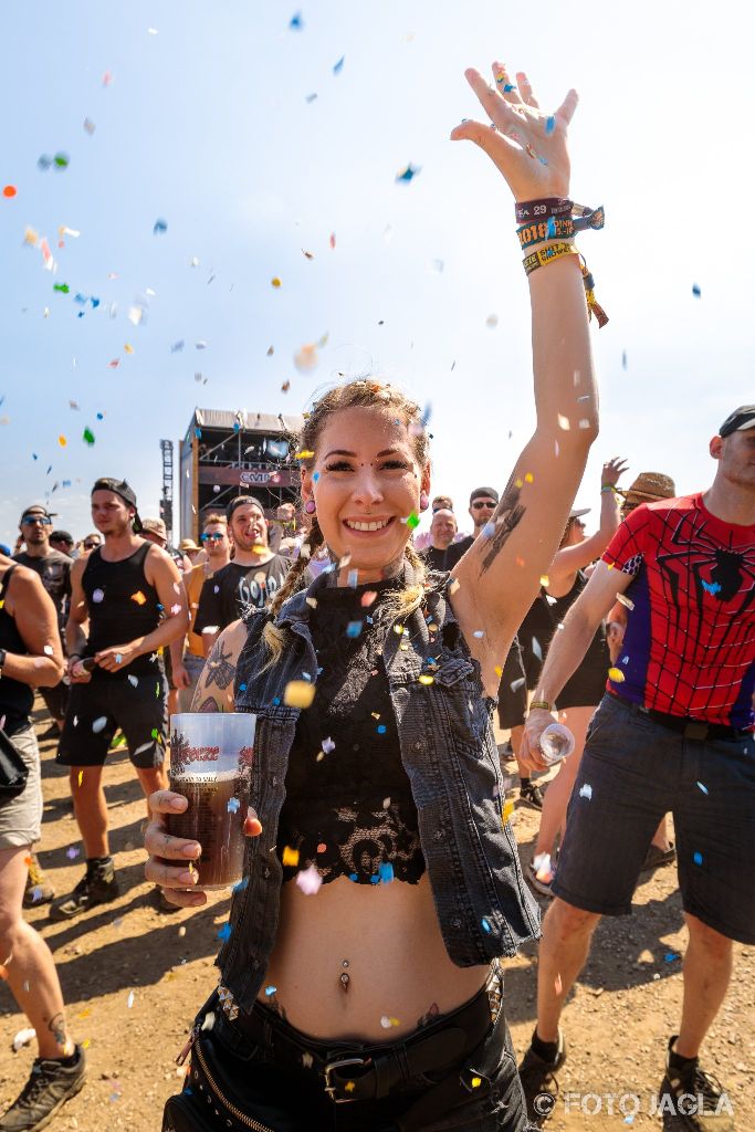 Summer Breeze Open Air 2018 in Dinkelsbhl (SBOA)
Fans bei Pro Pain vor der Main Stage