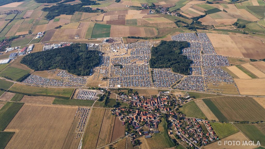 Summer Breeze Open Air 2018 in Dinkelsbhl (SBOA)
Luftaufnahme vom Festivalgelnde