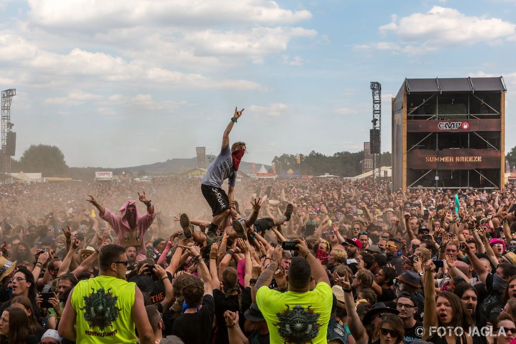 Summer Breeze Open Air 2018 in Dinkelsbhl (SBOA)
Impressionen bei J.B.O. vor der Main Stage