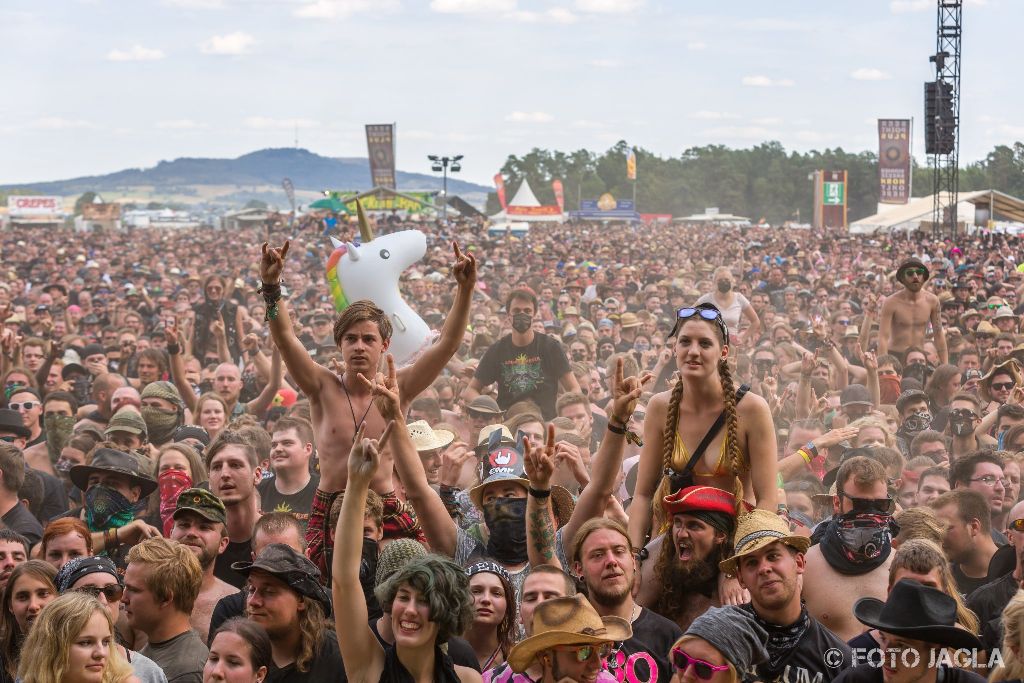 Summer Breeze Open Air 2018 in Dinkelsbhl (SBOA)
Impressionen bei J.B.O. vor der Main Stage