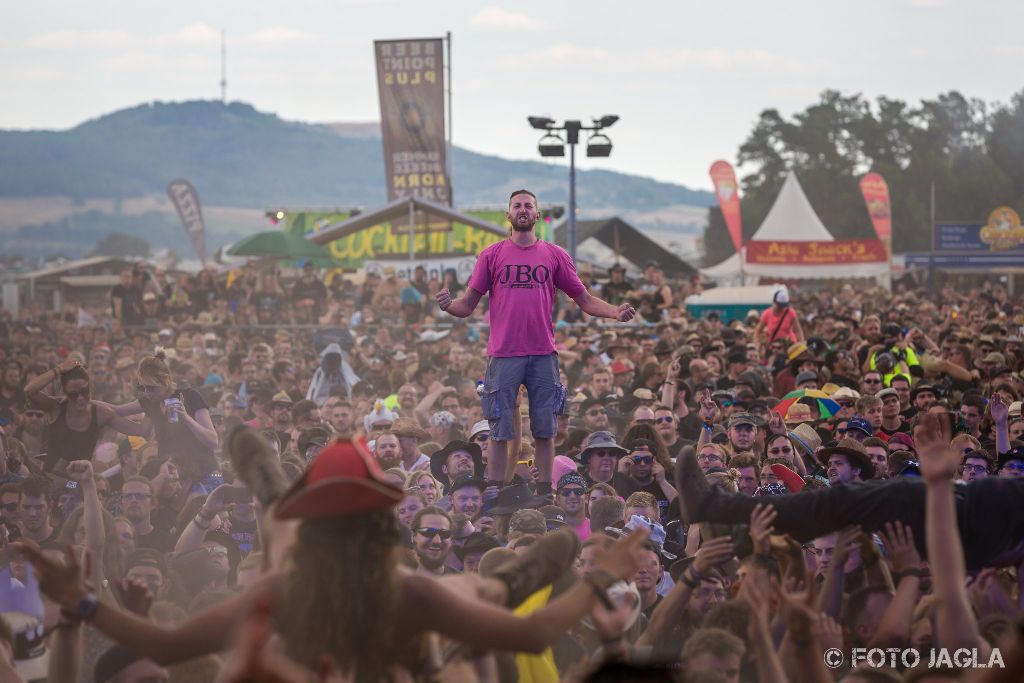 Summer Breeze Open Air 2018 in Dinkelsbhl (SBOA)
Impressionen bei J.B.O. vor der Main Stage