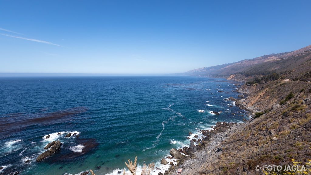 Kalifornien - September 2018
Blick über die felsige Küste
Highway 1 - Cabrillo Hwy