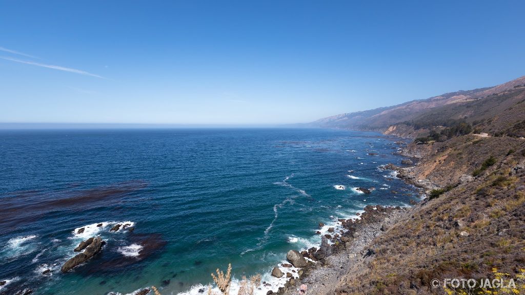 Kalifornien - September 2018
Blick ber die felsige Kste
Highway 1 - Cabrillo Hwy