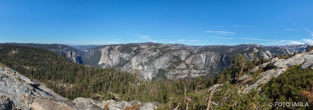 Kalifornien - September 2018
Ausblick vom Sentinel Dome
Yosemite National Park - Yosemite Valley, Mariposa Country