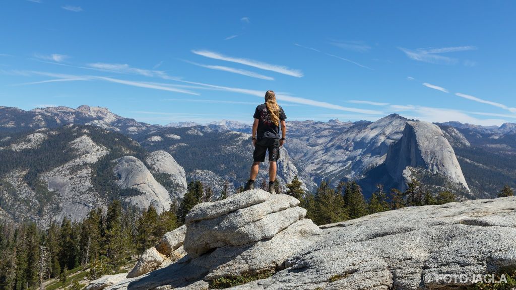 Kalifornien - September 2018
Ausblick vom Sentinel Dome
Yosemite National Park - Yosemite Valley, Mariposa Country