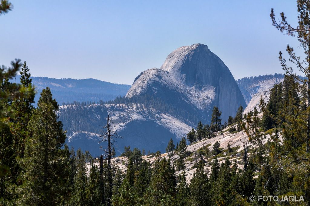 Kalifornien - September 2018
Aussicht vom Olmsted Point (Tioga Road) auf den Half Dome
Yosemite National Park - Mariposa Country